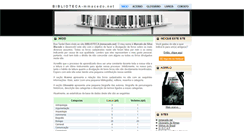 Desktop Screenshot of biblioteca.mmacedo.net