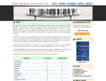 Tablet Screenshot of biblioteca.mmacedo.net